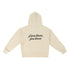 Cream "If you know, You know" Embroidered Hoodie